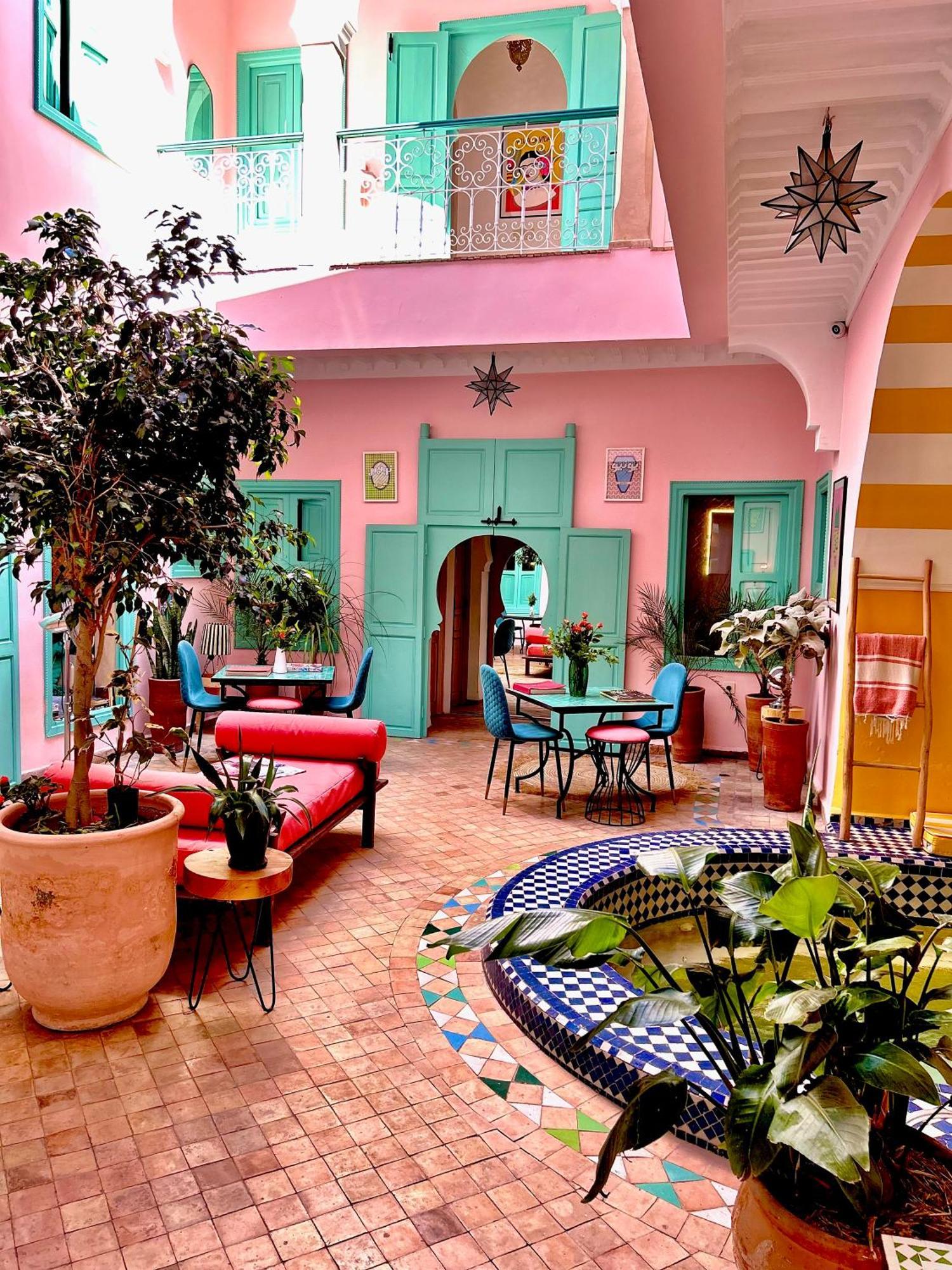 Riad Lauriers Blancs Marakeş Dış mekan fotoğraf