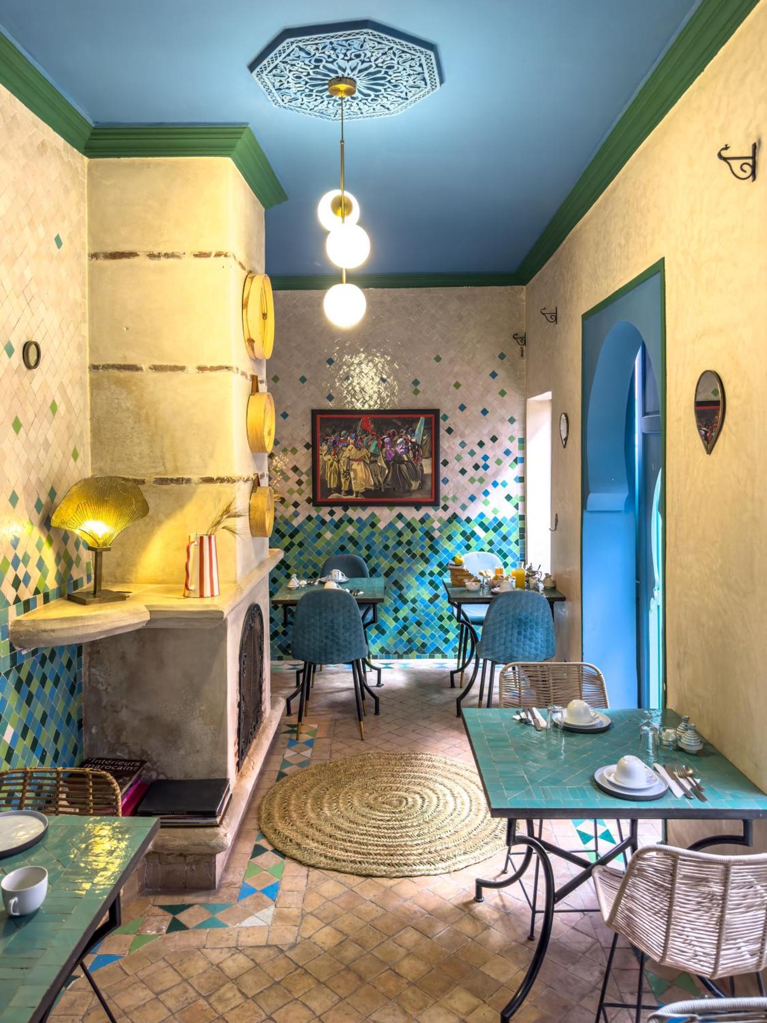 Riad Lauriers Blancs Marakeş Dış mekan fotoğraf