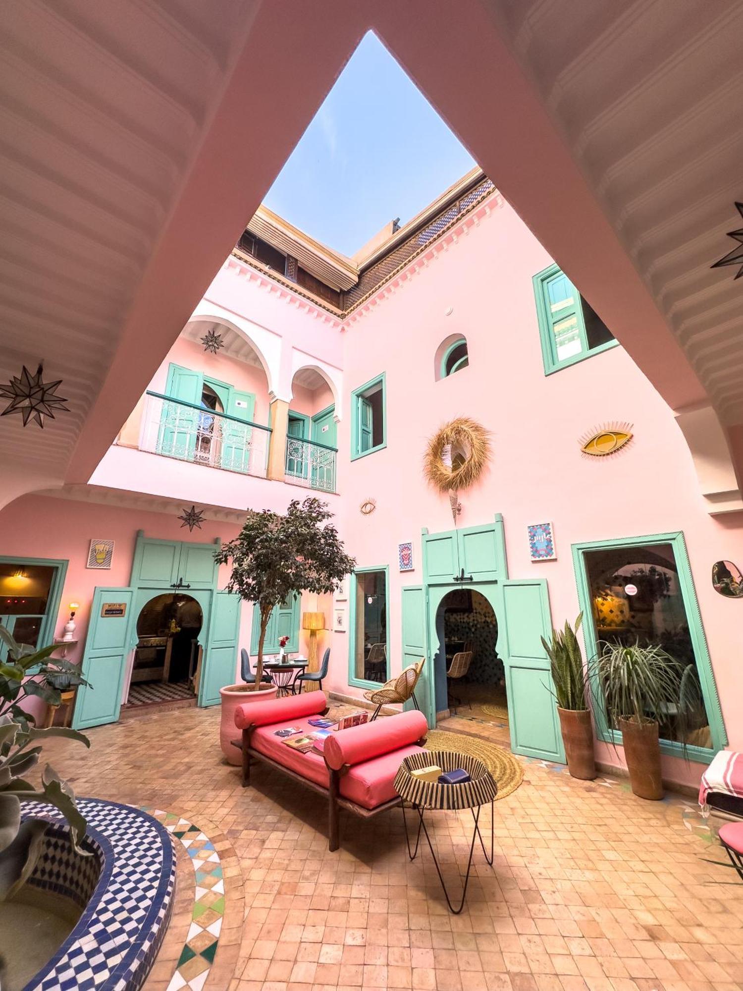 Riad Lauriers Blancs Marakeş Dış mekan fotoğraf